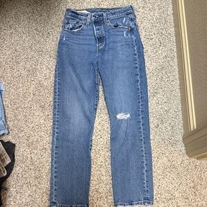 Levi Blue 501 Jeans